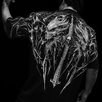 Hollow Souls Oversized T-shirt [VOID BLACK]