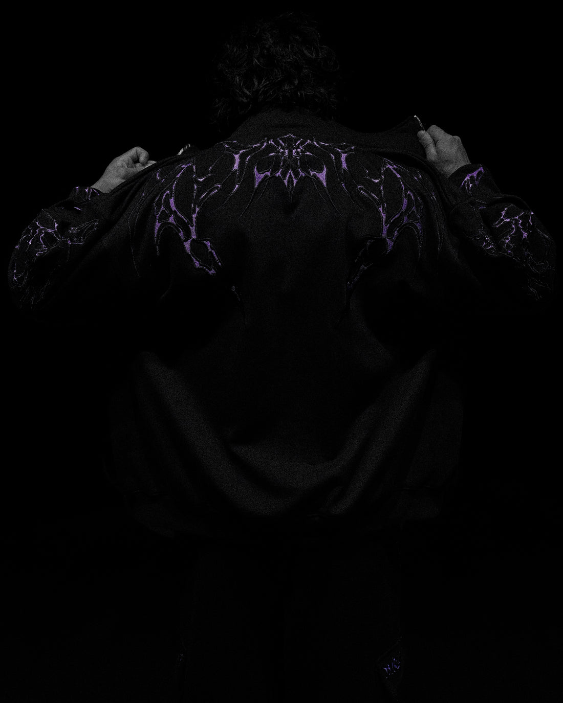 Netherwalker Oversized Zip-up jacket [DUSK]