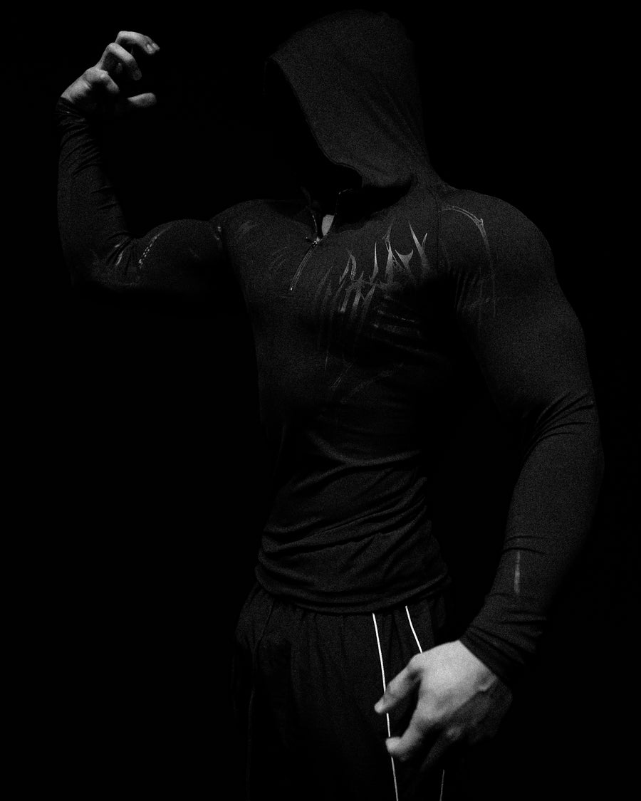 Void Tech™ Hollow Knight hoodie Compression [DARKNESS]