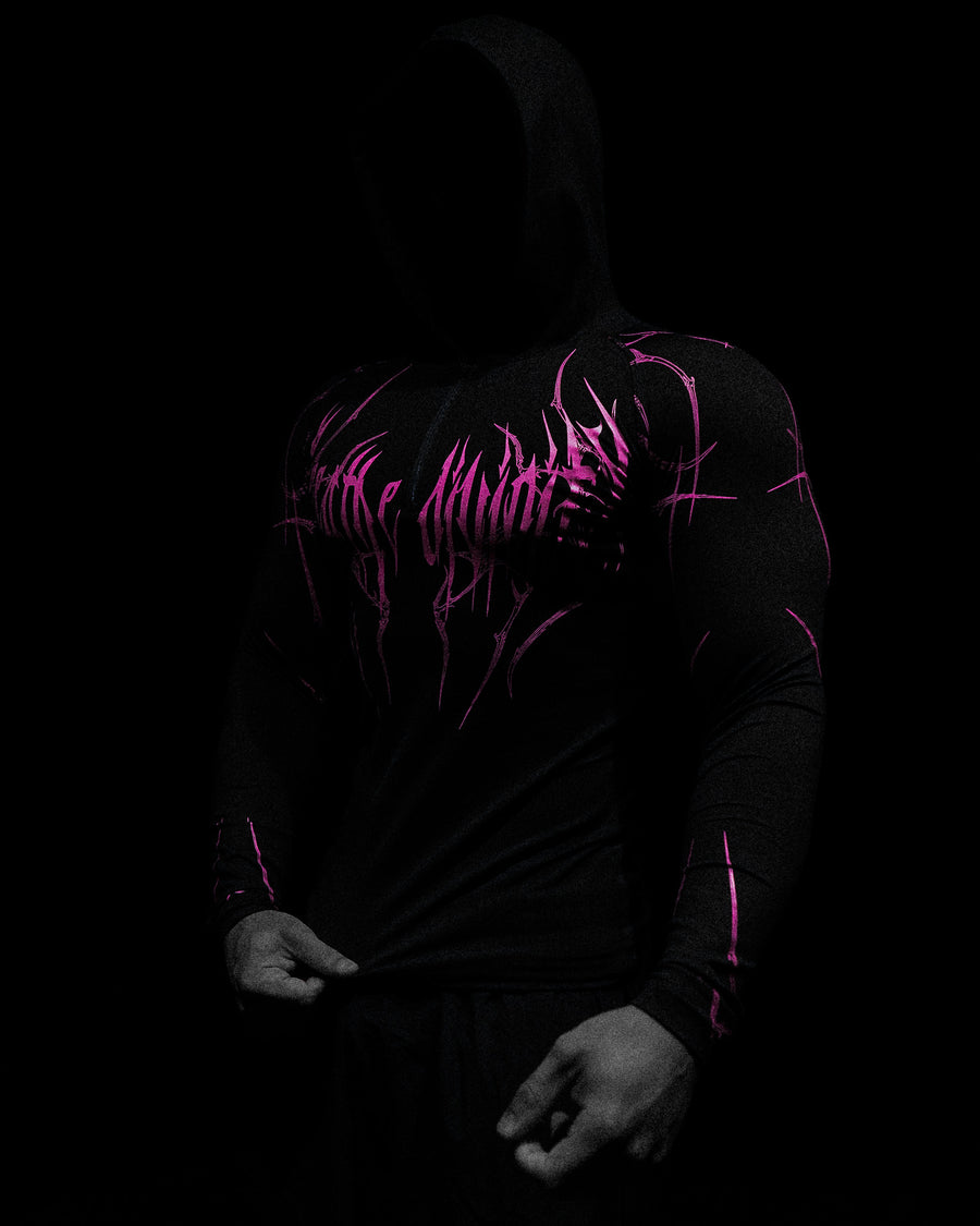 Void Tech™ Hollow Knight hoodie Compression [BLOSSOM PINK]