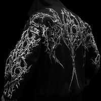 Nocturnal Oversized Zip-up Hoodie [VOID BLACK]