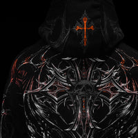 Nightfall Oversized Pullover Hoodie [ORANGE DREAM/SCORCH]