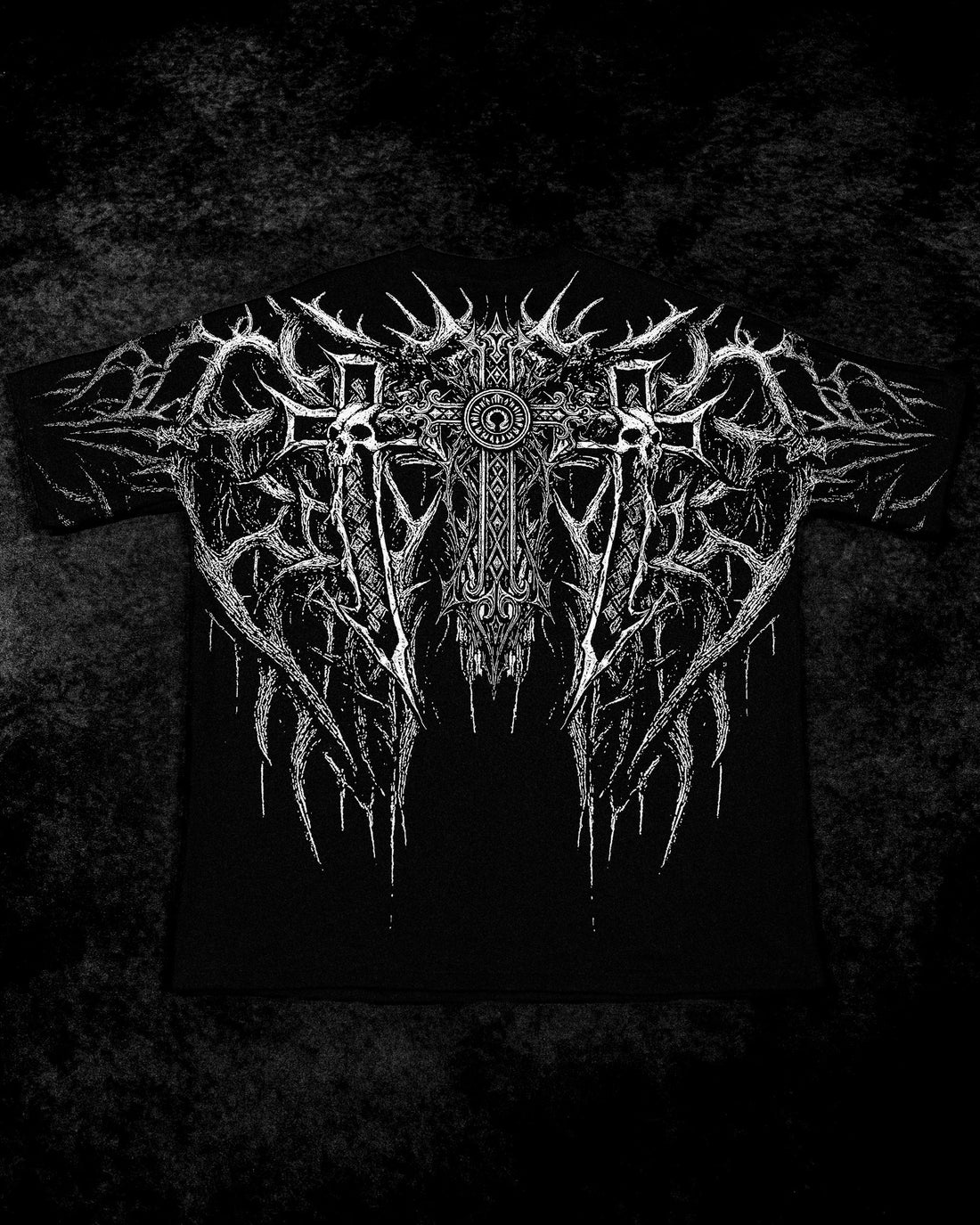 Heaven's Gate Oversized T-shirt [VOID BLACK]