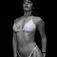 Women's Venom Texture Swimsuit Top [FROST]