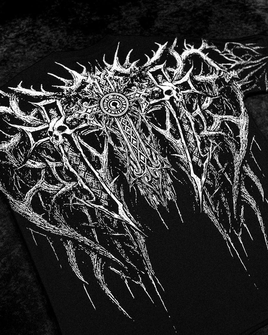 Heaven's Gate Oversized T-shirt [VOID BLACK]