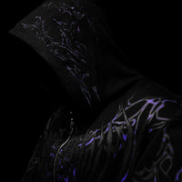 Shadow Monarch Oversized Zip-up Hoodie [DUSK]
