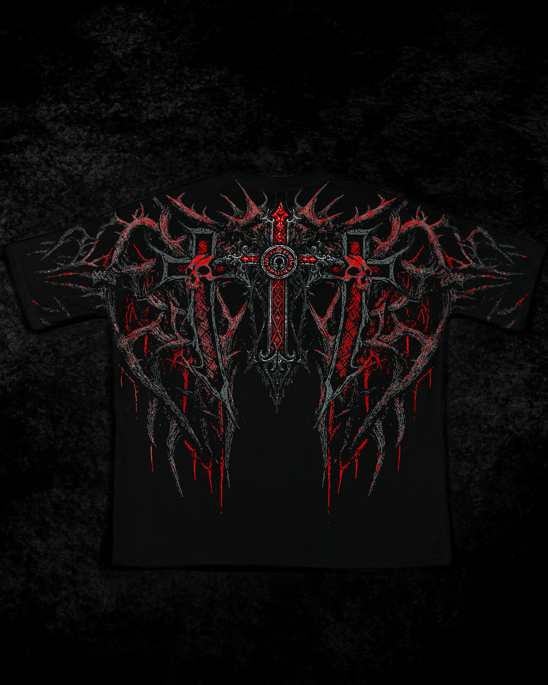 Heaven's Gate Oversized T-shirt [RAGE]