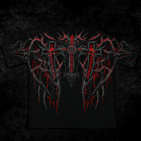 Heaven's Gate Oversized T-shirt [RAGE]