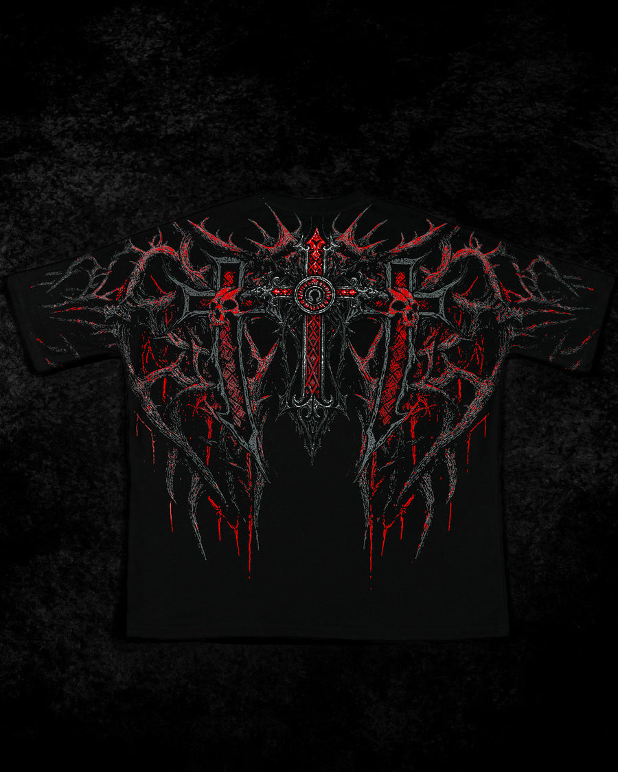 Heaven's Gate Oversized T-shirt [RAGE]