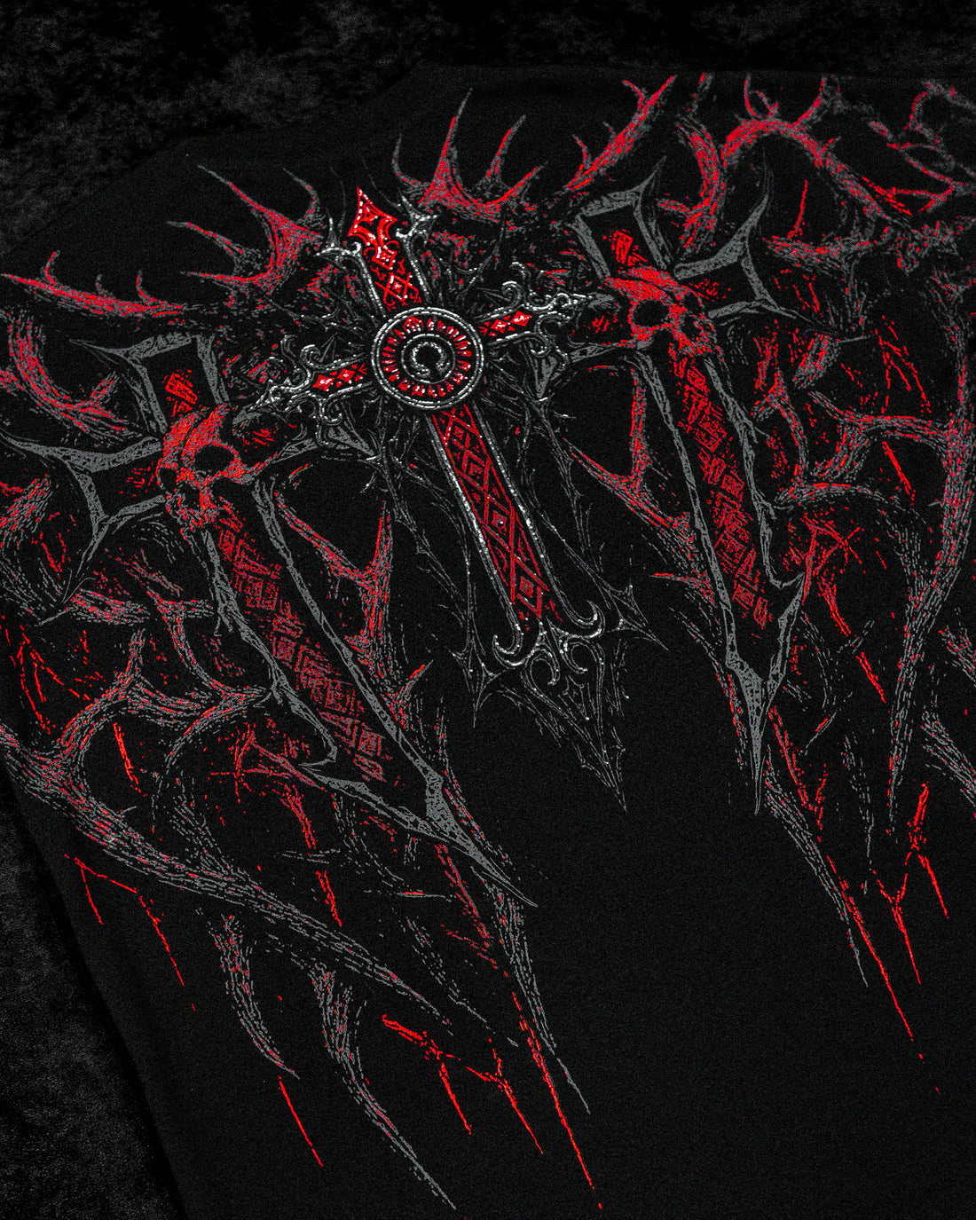 Heaven's Gate Oversized T-shirt [RAGE]