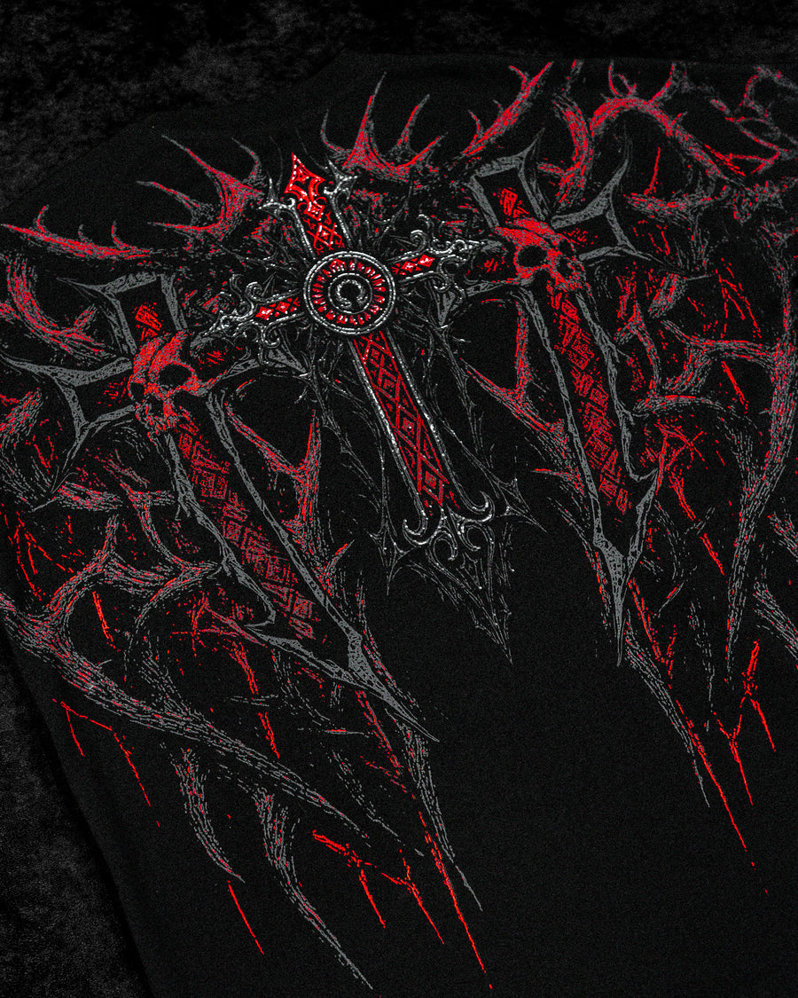 Heaven's Gate Oversized T-shirt [RAGE]