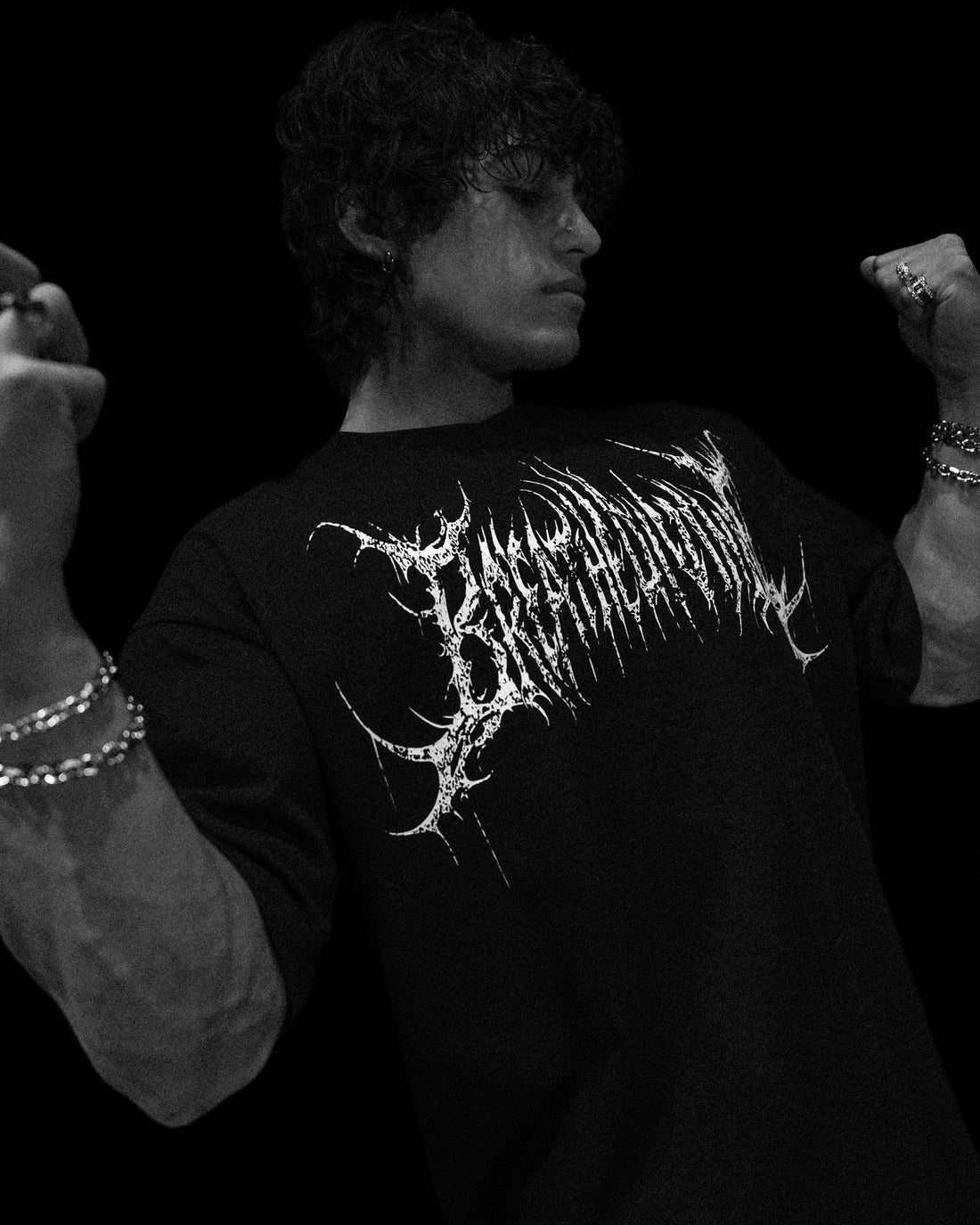 Seraphim Oversized T-SHIRT [VOID BLACK]