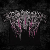 Heaven's Gate Oversized T-shirt [BLOSSOM PINK]