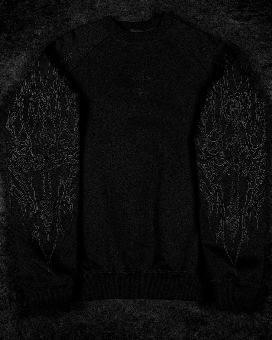 Archangel Oversized Premium Crewneck [DARKNESS]