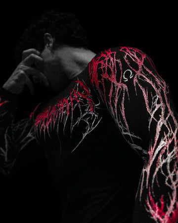 Void Tech™ Soul Decay longsleeve Compression [HEAVENLY RED]