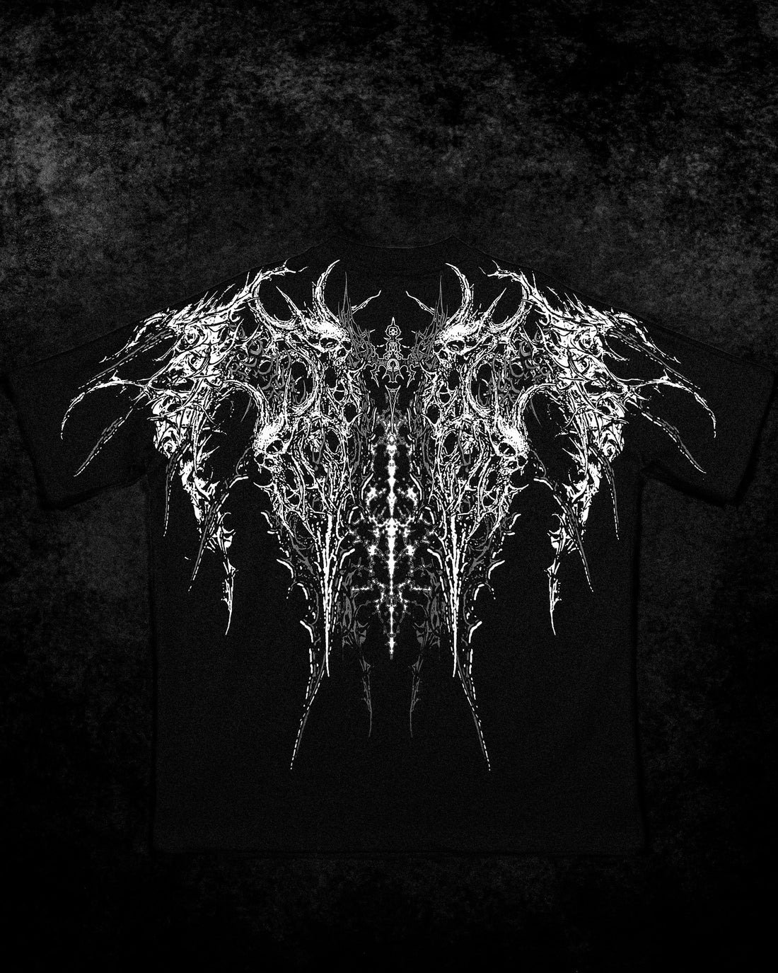 Necromancer Oversized T-shirt [VOID BLACK]