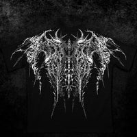 Necromancer Oversized T-shirt [VOID BLACK]
