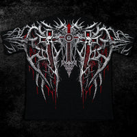 Heaven's Gate Oversized T-shirt [HEAVENLY RED]