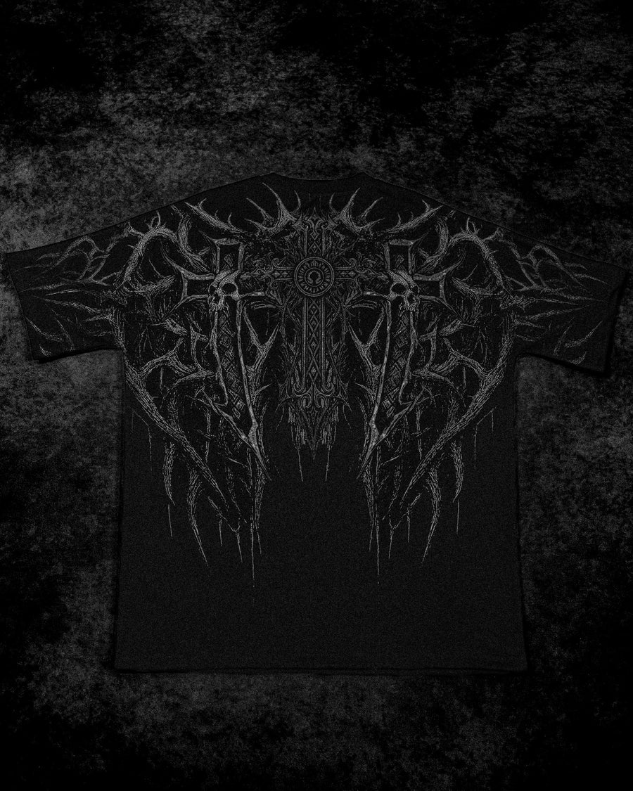 Heaven's Gate Oversized T-shirt [DARKNESS]