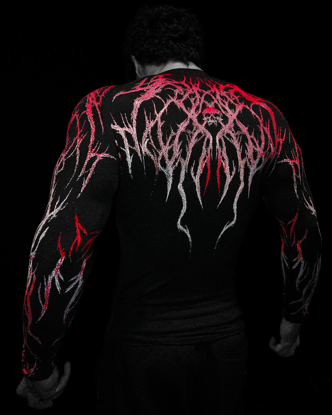 Void Tech™ Soul Decay longsleeve Compression [HEAVENLY RED]