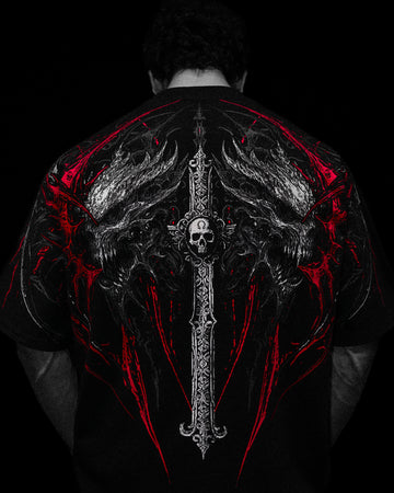 Hollow Souls Oversized T-shirt [NIGHTMARE]