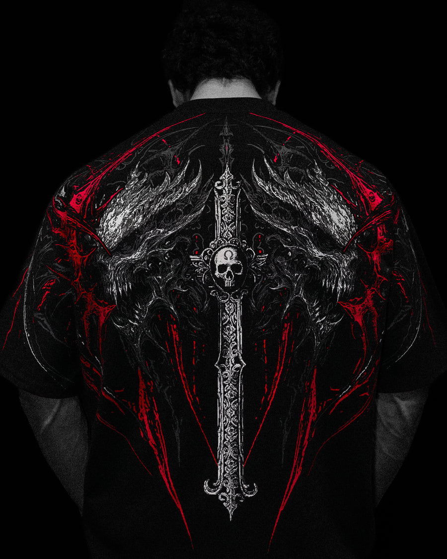 Hollow Souls Oversized T-shirt [NIGHTMARE]