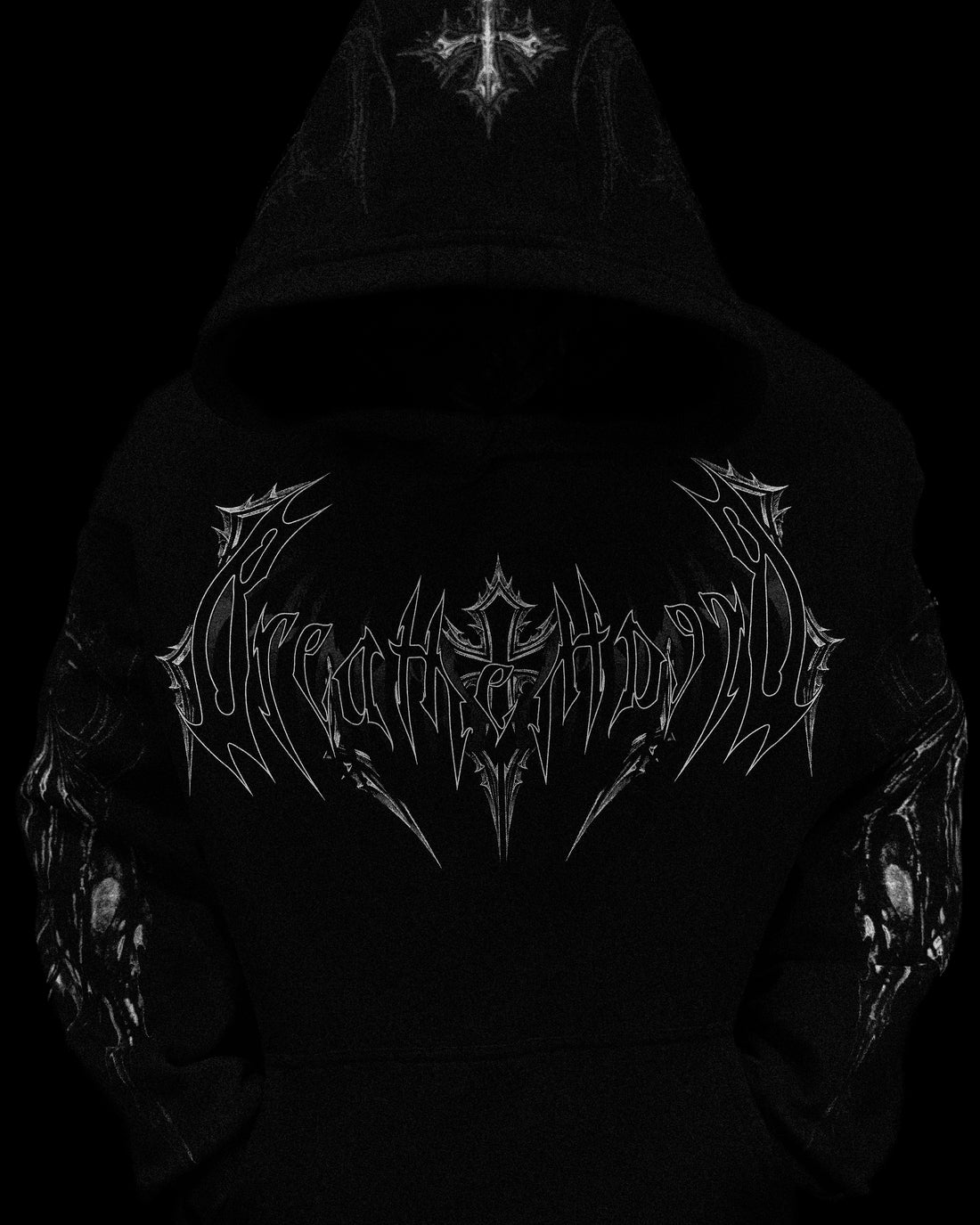 Nightfall Oversized Pullover Hoodie [VOID BLACK]