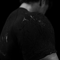 Void Tech™ Venom Texture shortsleeve Compression [DARKNESS]