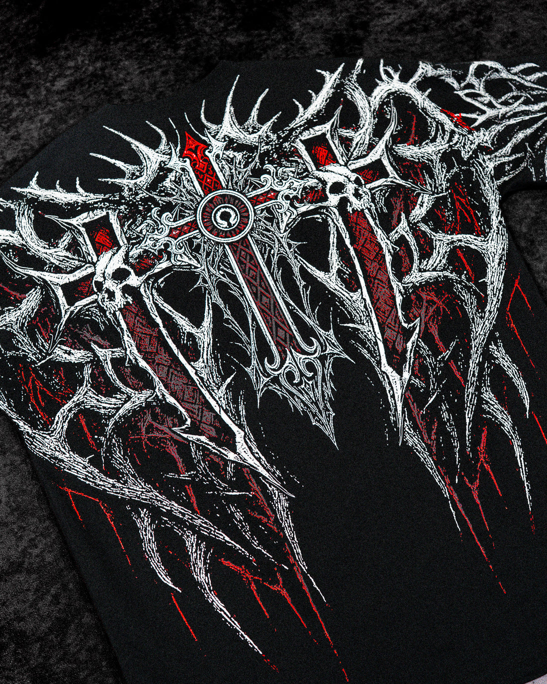 Heaven's Gate Oversized T-shirt [HEAVENLY RED]