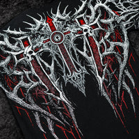 Heaven's Gate Oversized T-shirt [HEAVENLY RED]