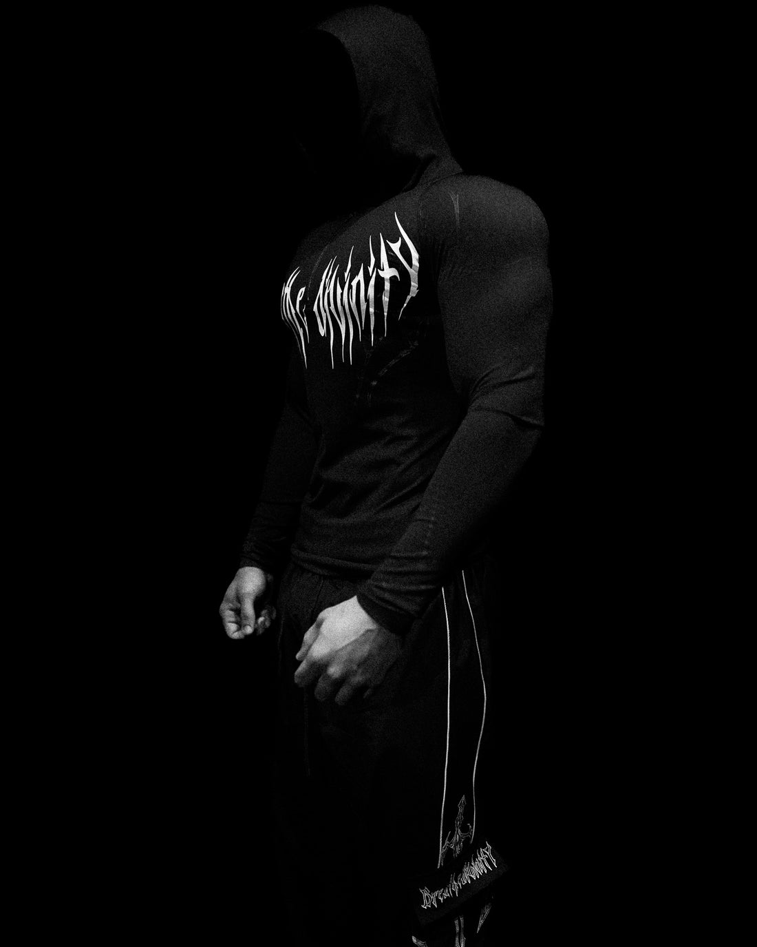 Void Tech™ Hollow Knight hoodie Compression [VOID BLACK]