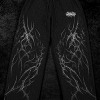 Blood Omen Banana Shape Uncuffed luxury sweatpants [MIDNIGHT]