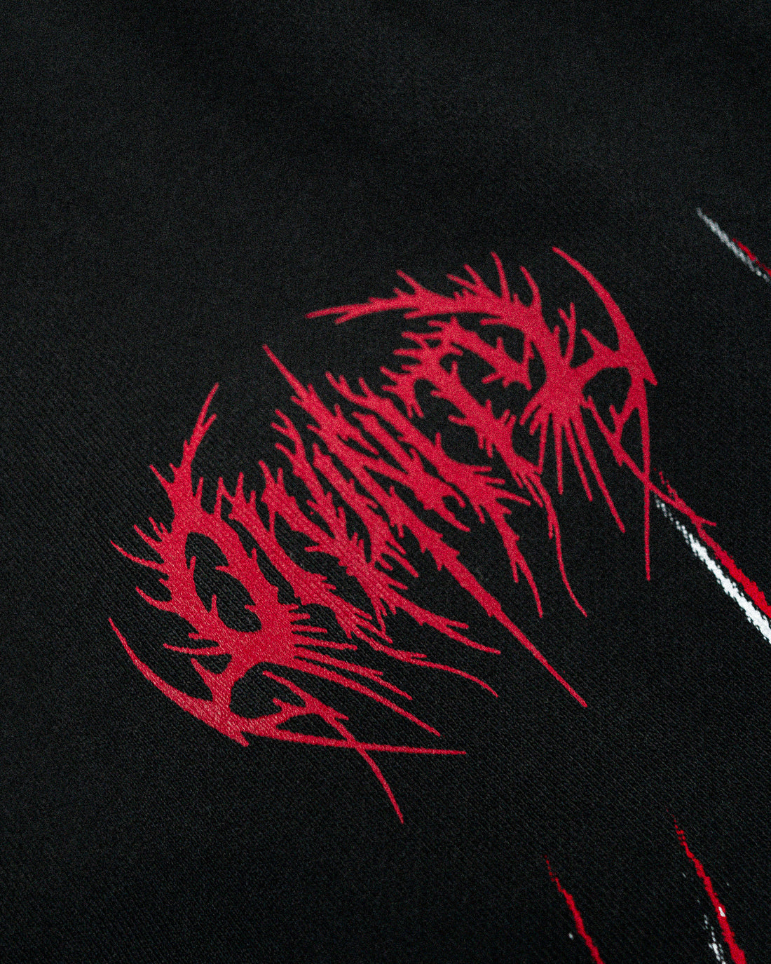 Blood Omen Banana Shape Uncuffed luxury sweatpants [HEAVENLY RED]