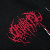 Blood Omen Banana Shape Uncuffed luxury sweatpants [HEAVENLY RED]
