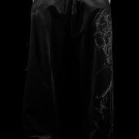 Death-Script Oversized Uncuffed Cargos [DARKNESS]