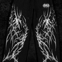 Blood Omen Banana Shape Uncuffed luxury sweatpants [VOID BLACK]