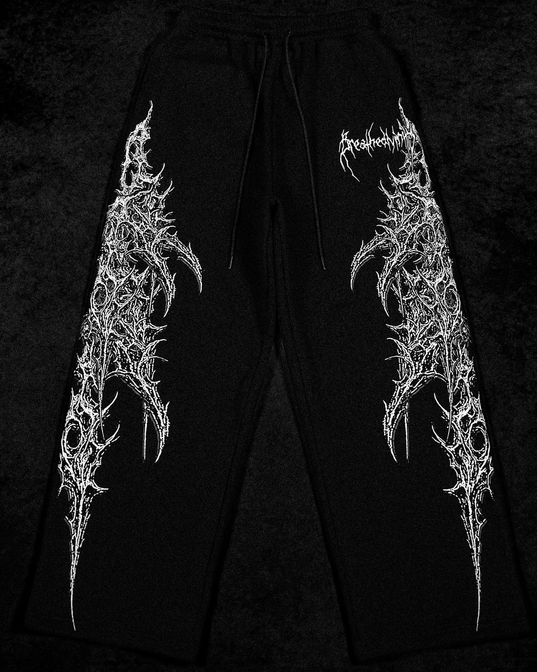 Cyber Scythe Uncuffed luxury sweatpants [VOID BLACK]