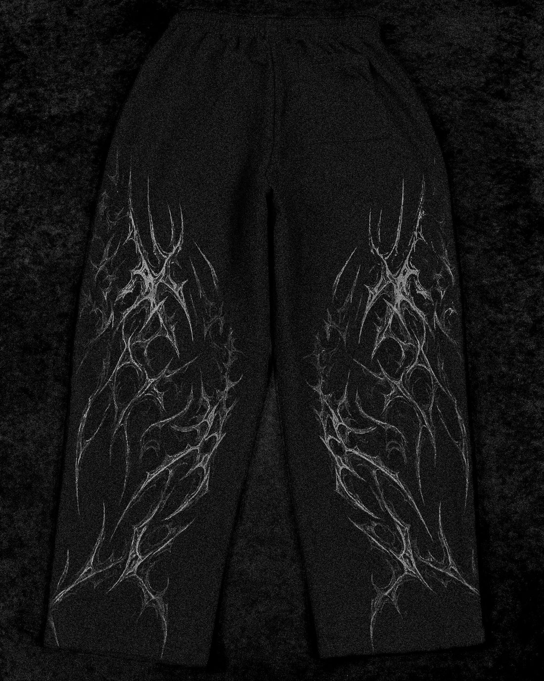 Blood Omen Banana Shape Uncuffed luxury sweatpants [MIDNIGHT]