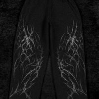 Blood Omen Banana Shape Uncuffed luxury sweatpants [MIDNIGHT]