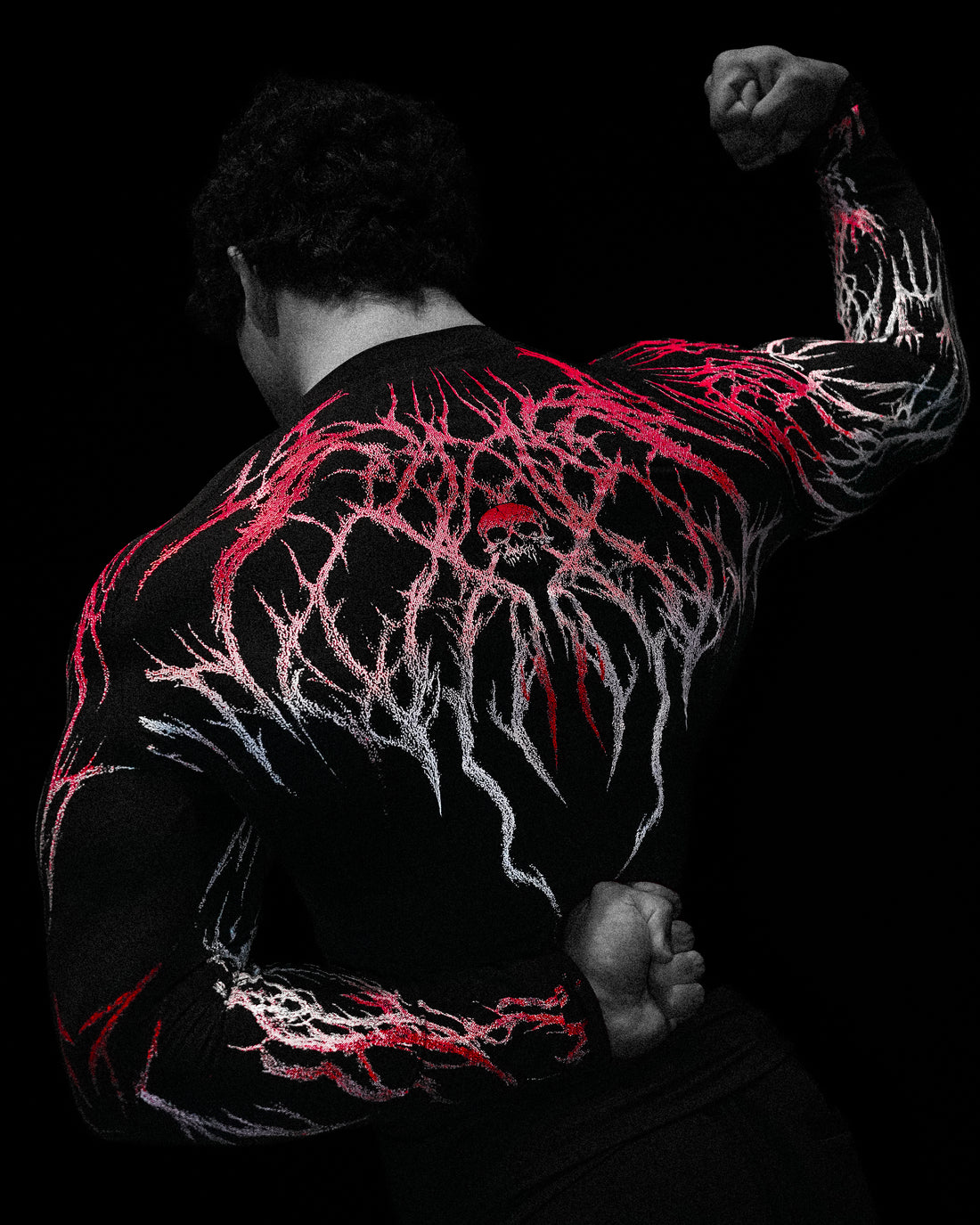 Void Tech™ Soul Decay longsleeve Compression [HEAVENLY RED]