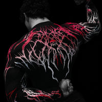 Void Tech™ Soul Decay longsleeve Compression [HEAVENLY RED]