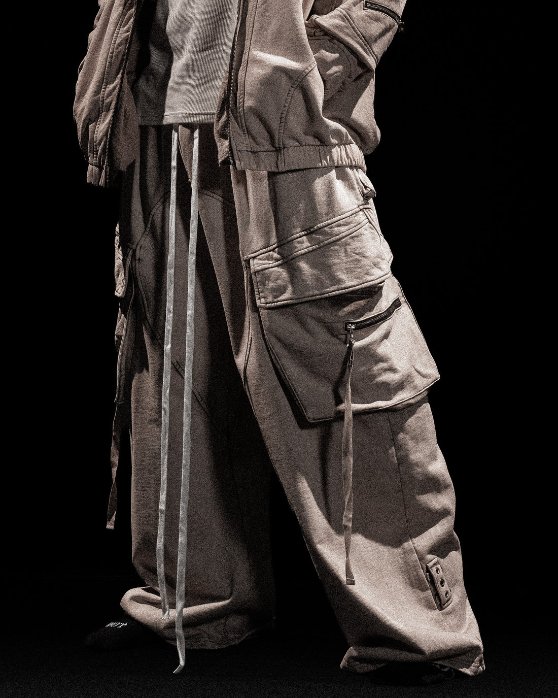 Mercenary Tactical Oversized Uncuffed Cargos [BONESAW]