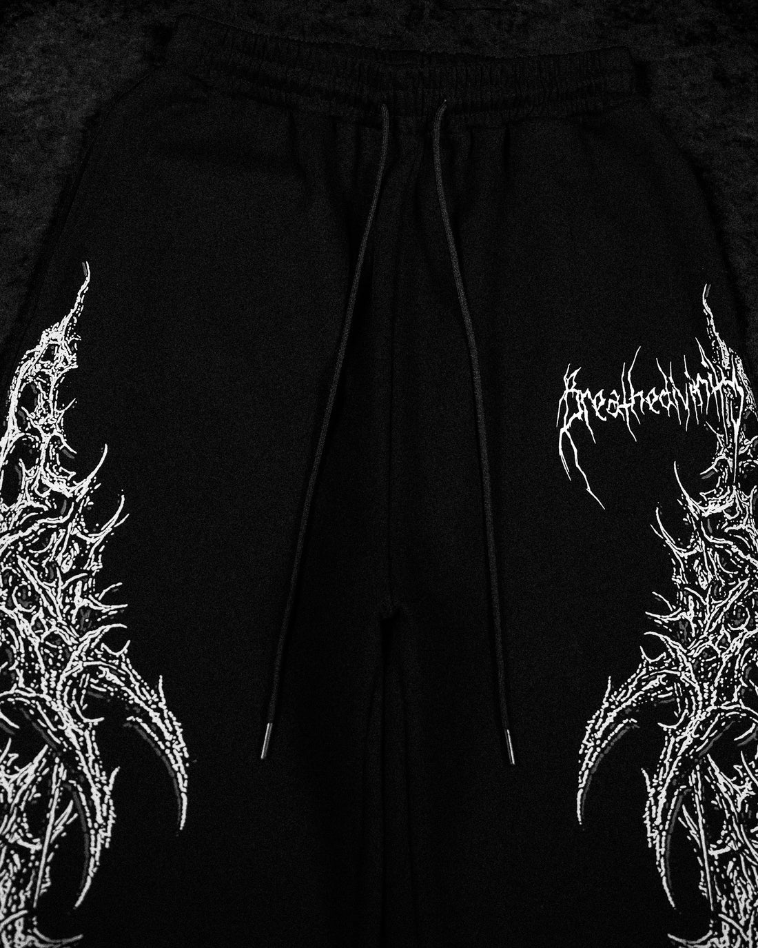 Cyber Scythe Uncuffed luxury sweatpants [VOID BLACK]