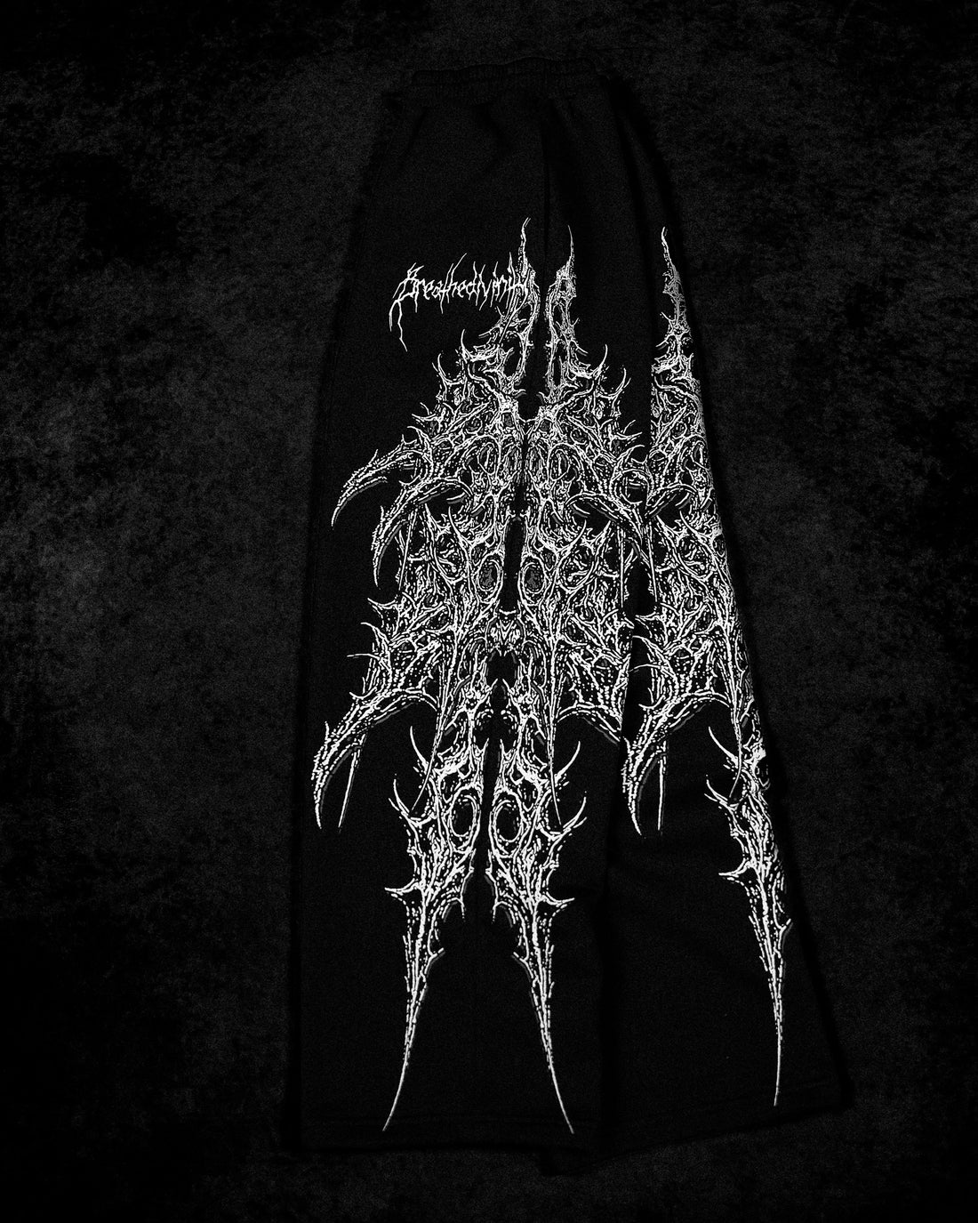 Cyber Scythe Uncuffed luxury sweatpants [VOID BLACK]