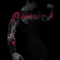 Void Tech™ Soul Decay longsleeve Compression [HEAVENLY RED]