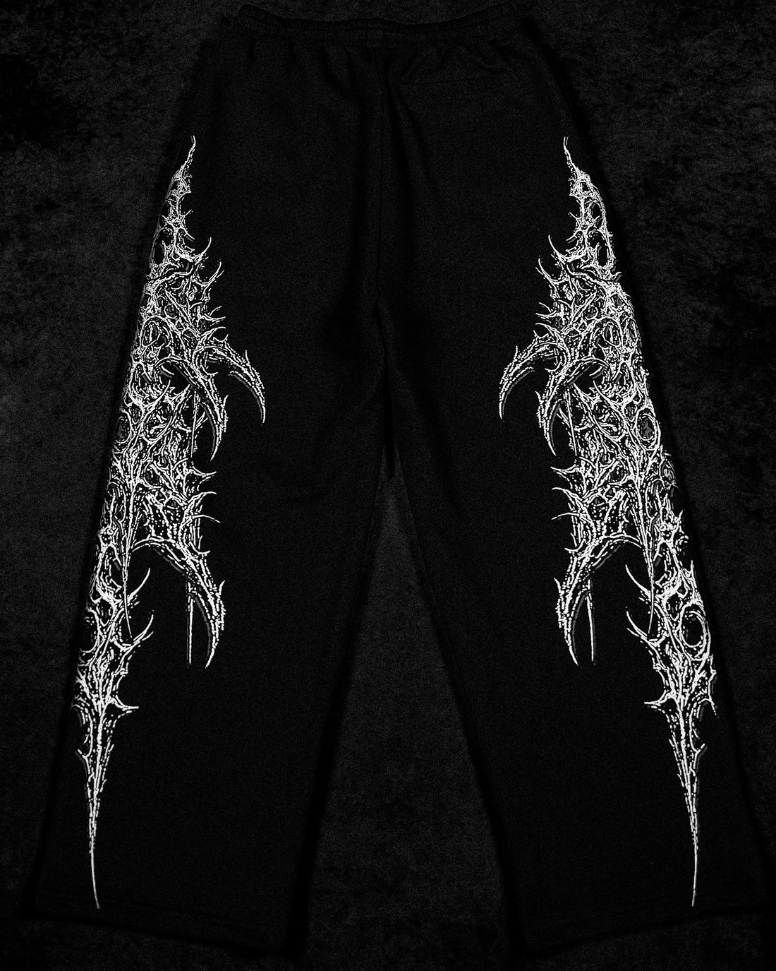 Cyber Scythe Uncuffed luxury sweatpants [VOID BLACK]