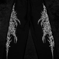 Cyber Scythe Uncuffed luxury sweatpants [VOID BLACK]