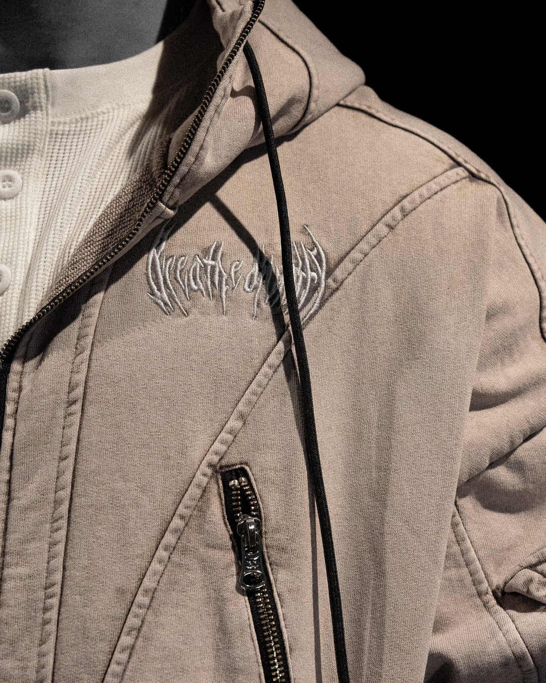 Mercenary Tactical Oversized Full-Zip Hoodie [BONESAW]