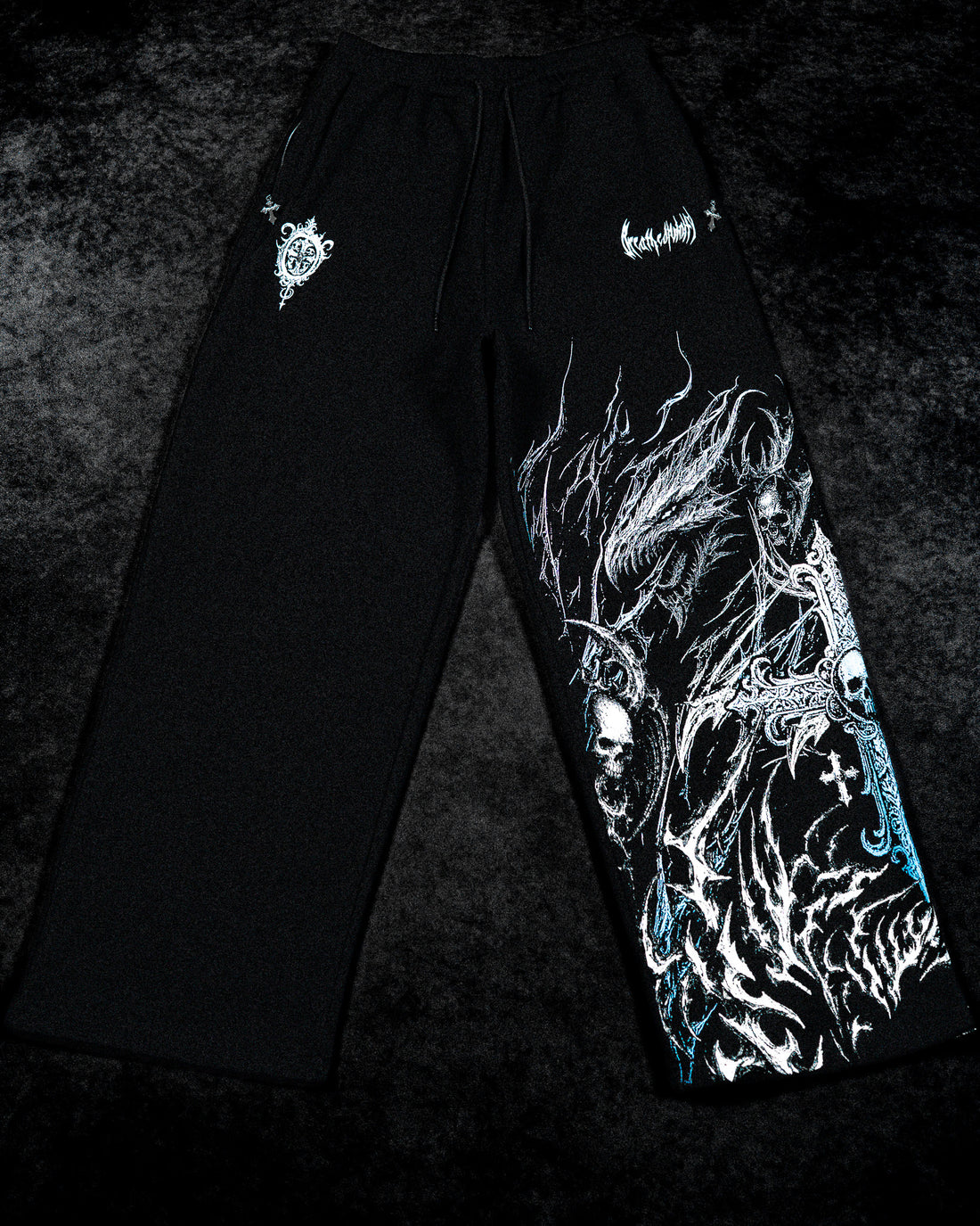 Wyvern Uncuffed luxury sweatpants [FROST]