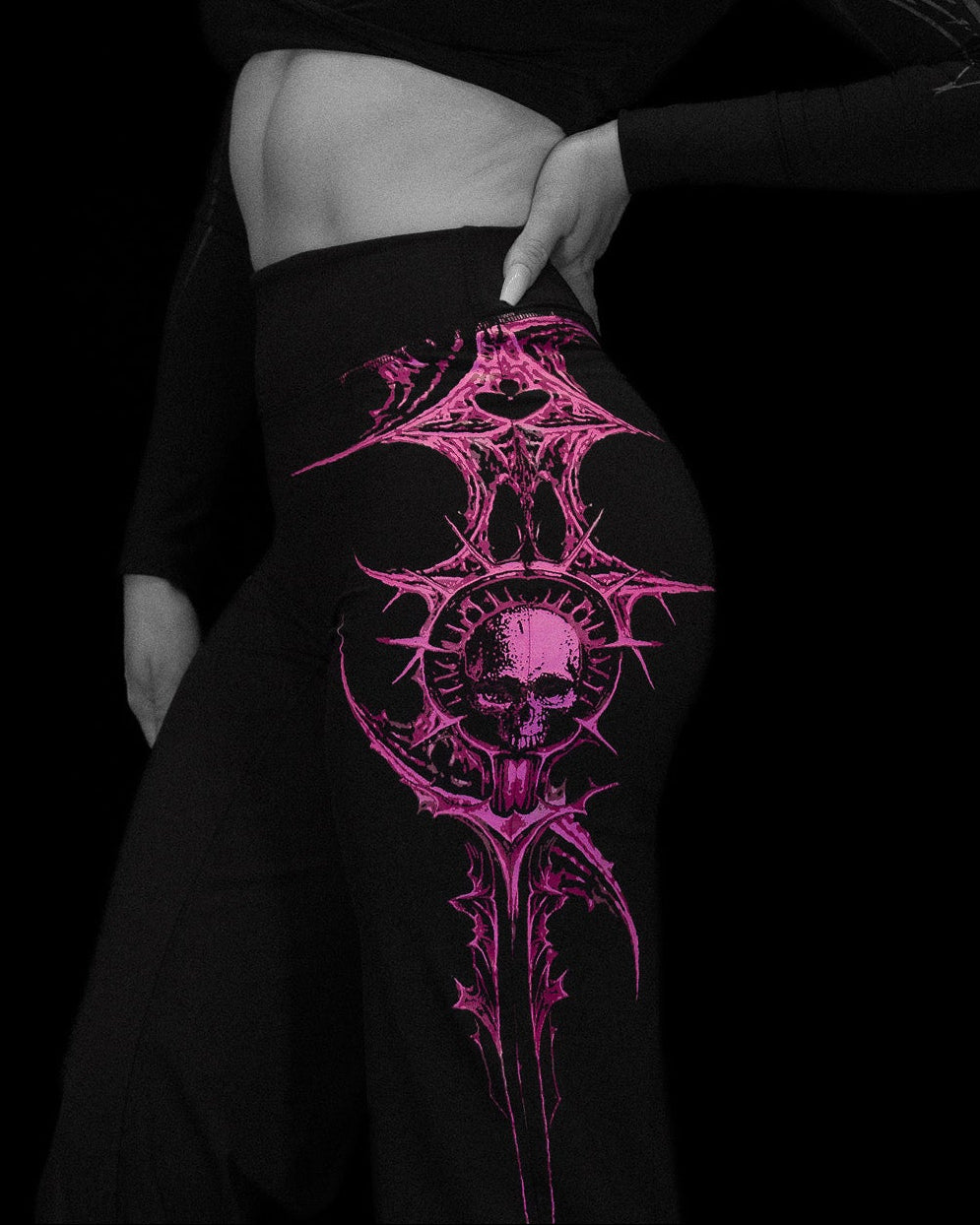 Womens Void Tech™ Shadow Heart Leggings [BLOSSOM PINK]
